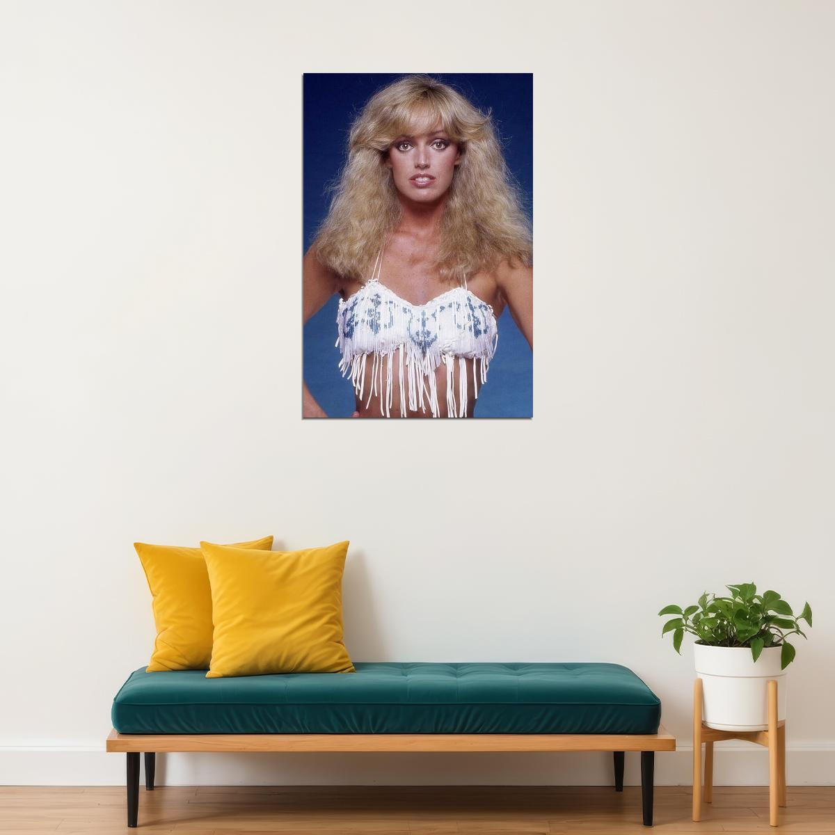 Susan Anton 80s 90s Cinema Actor Model Poster Wall Art Print Home Wall Decor - xonomax