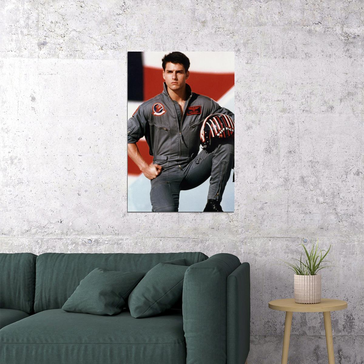 Tom Cruise 80s 90s Movie Character Actor Poster Wall Art Print Home Wall Decor