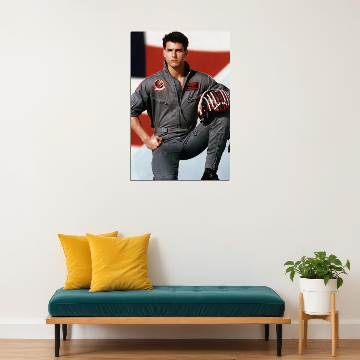 Tom Cruise 80s 90s Movie Character Actor Poster Wall Art Print Home Wall Decor