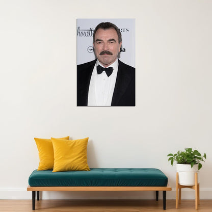 Tom Selleck Celebrity Cinema Actress Playwright Poster Wall Art Print Home Wall Decor - xonomax
