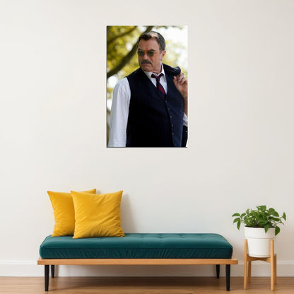 Tom Selleck Celebrity Tv Series Actress Producer Poster Wall Art Print Home Wall Decor - xonomax
