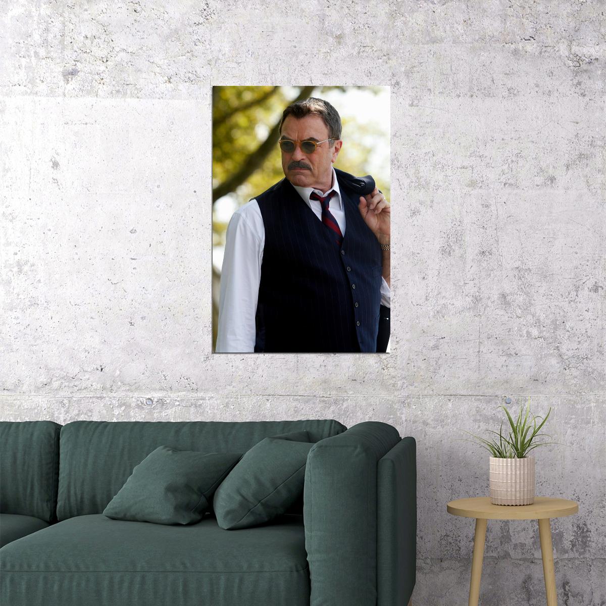 Tom Selleck Celebrity Tv Series Actress Producer Poster Wall Art Print Home Wall Decor - xonomax