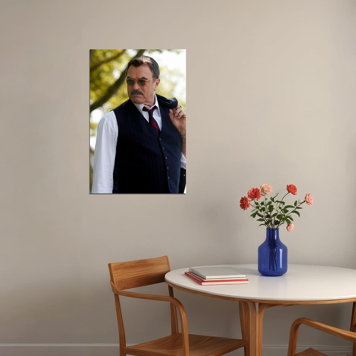 Tom Selleck Celebrity Tv Series Actress Producer Poster Wall Art Print Home Wall Decor - xonomax