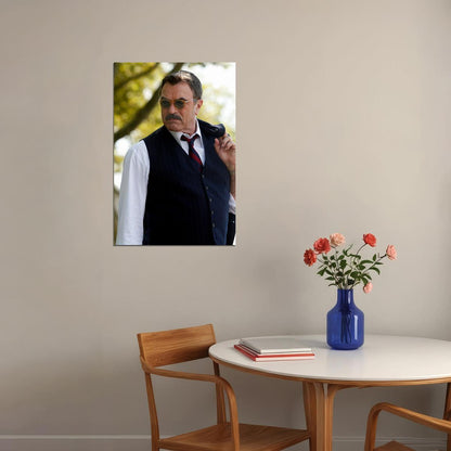 Tom Selleck Celebrity Tv Series Actress Producer Poster Wall Art Print Home Wall Decor - xonomax