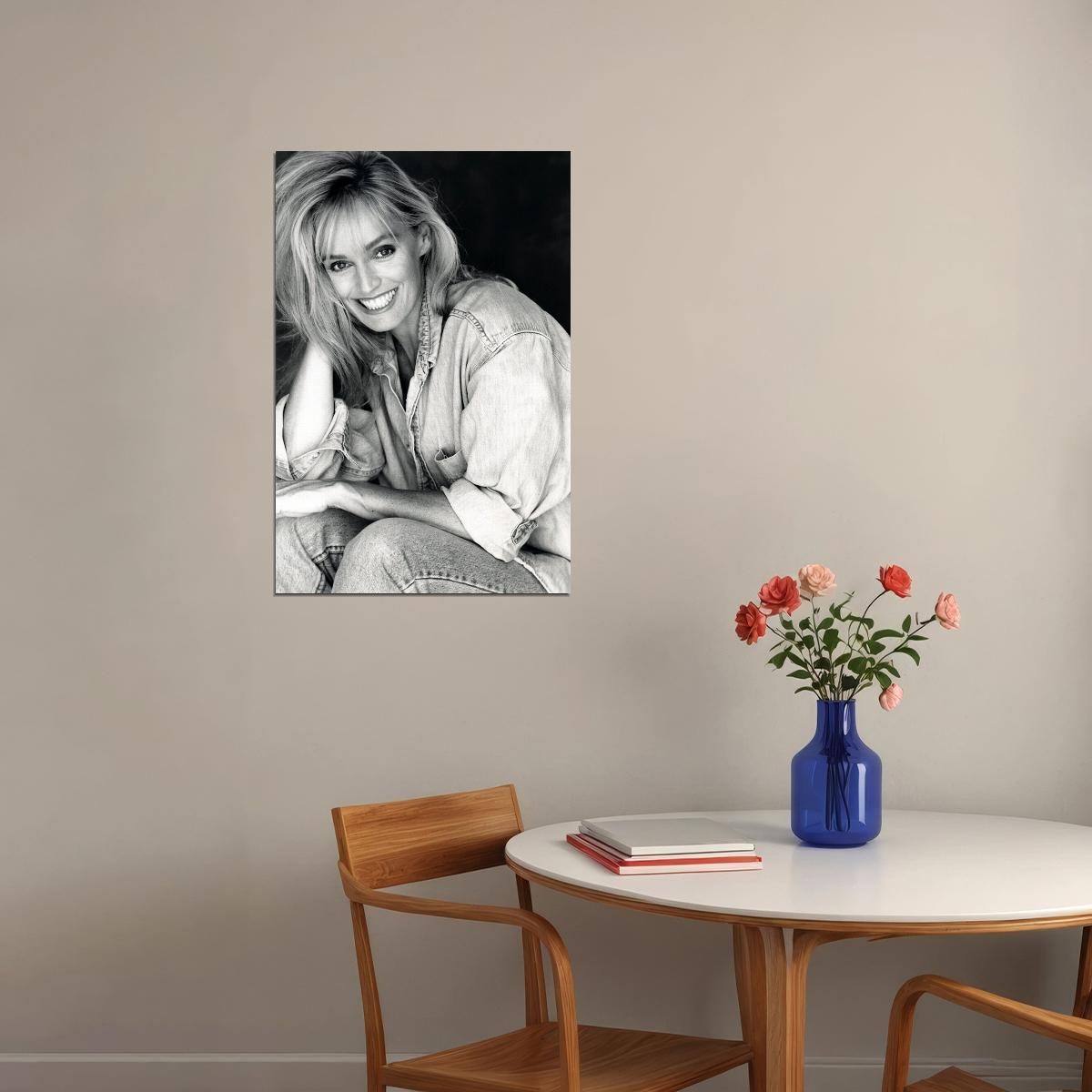 Susan Anton 80s 90s Celebrity Actress Model Poster Wall Art Print Home Wall Decor - xonomax