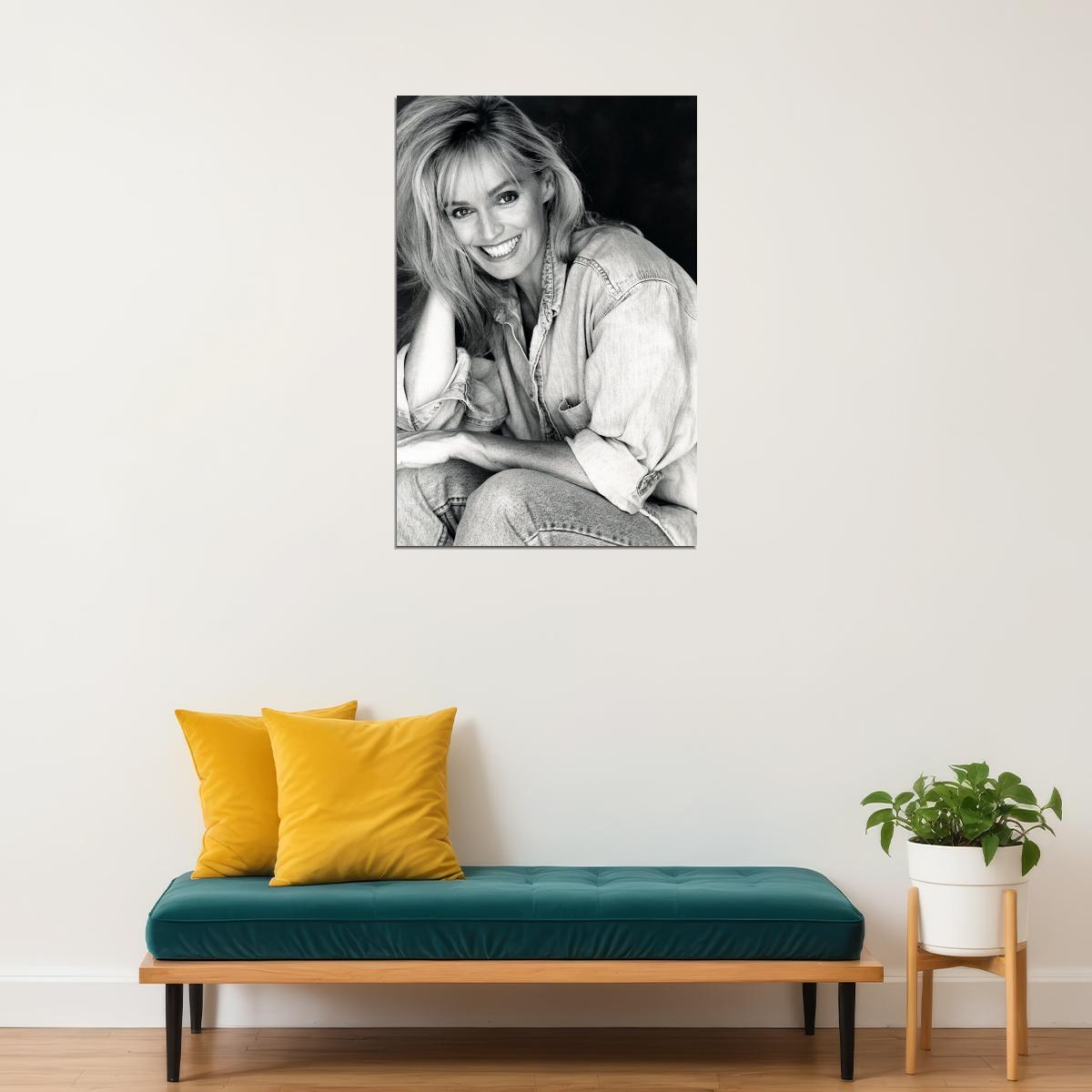 Susan Anton 80s 90s Celebrity Actress Model Poster Wall Art Print Home Wall Decor - xonomax