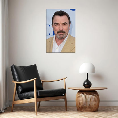 Tom Selleck Celebrity Tv Series Actor Producer Poster Wall Art Print Home Wall Decor - xonomax