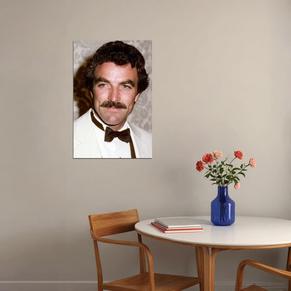 Tom Selleck Celebrity Movie Actor Producer Poster Wall Art Print Home Wall Decor - xonomax