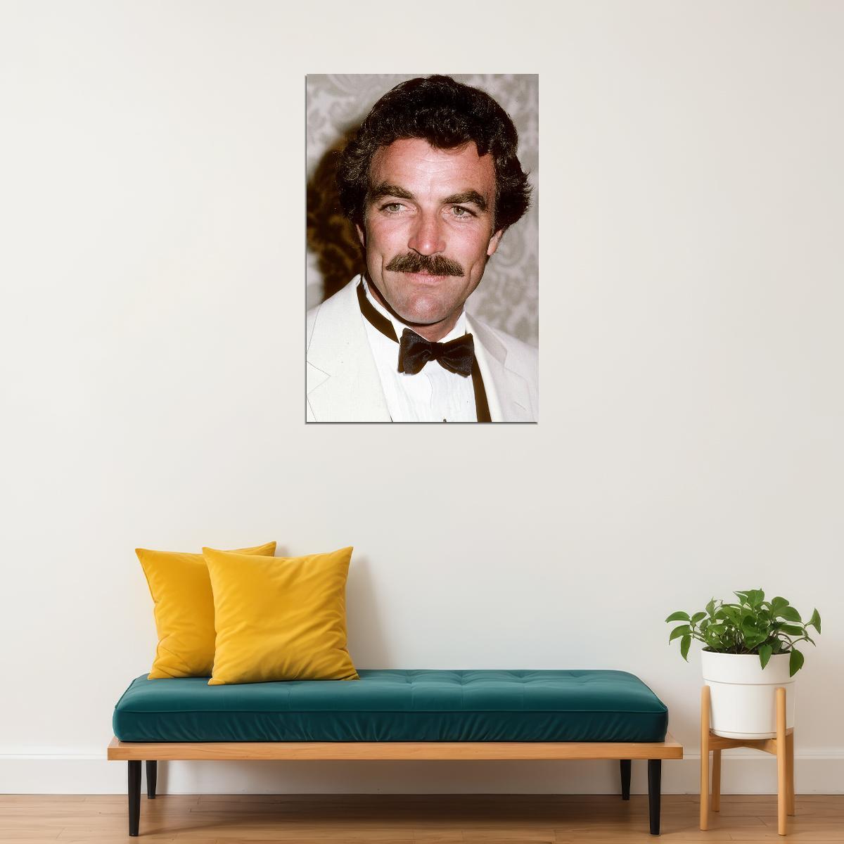 Tom Selleck Celebrity Movie Actor Producer Poster Wall Art Print Home Wall Decor - xonomax