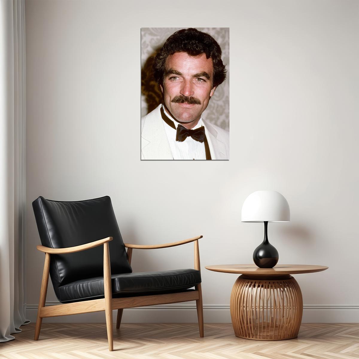 Tom Selleck Celebrity Movie Actor Producer Poster Wall Art Print Home Wall Decor - xonomax