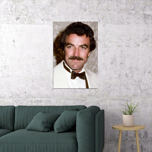 Tom Selleck Celebrity Movie Actor Producer Poster Wall Art Print Home Wall Decor - xonomax