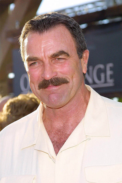Tom Selleck Celebrity Movie Actress Producer Poster Wall Art Print Home Wall Decor - xonomax