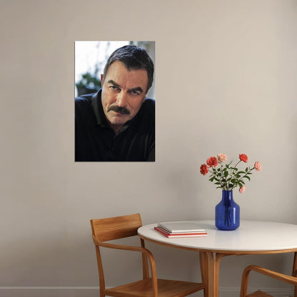 Tom Selleck Celebrity Cinema Actor Producer Poster Wall Art Print Home Wall Decor - xonomax