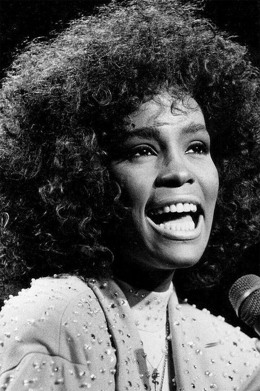Whitney Houston Celebrity Singer Music Actor Poster Wall Art Print Home Wall Decor - xonomax