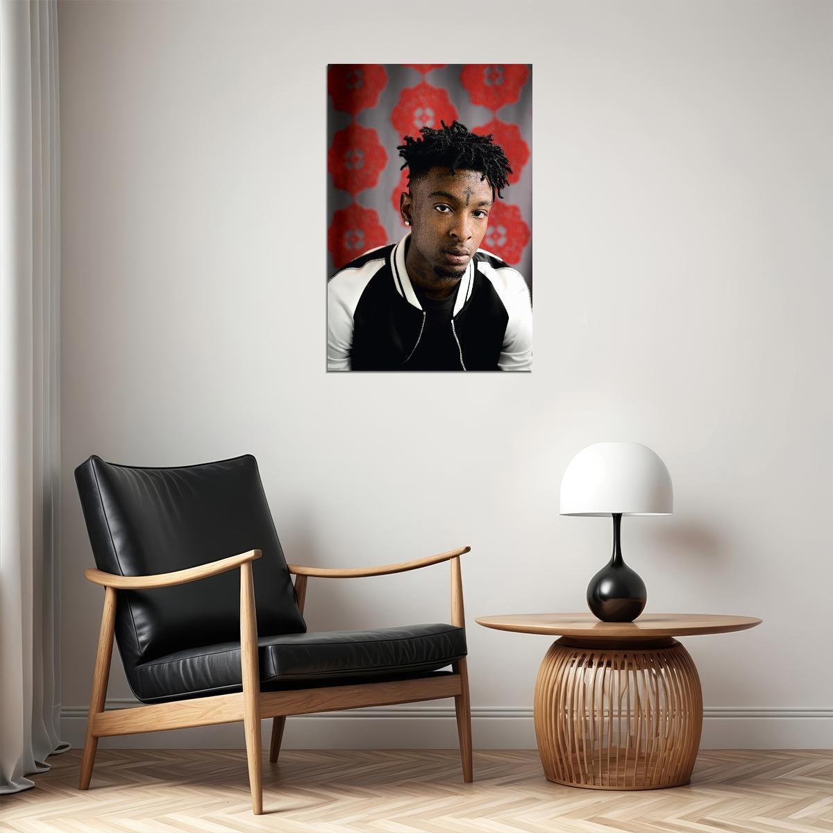 21 Savage Celebrity Singer Musician Artist Poster Wall Art Print Home Wall Decor - xonomax