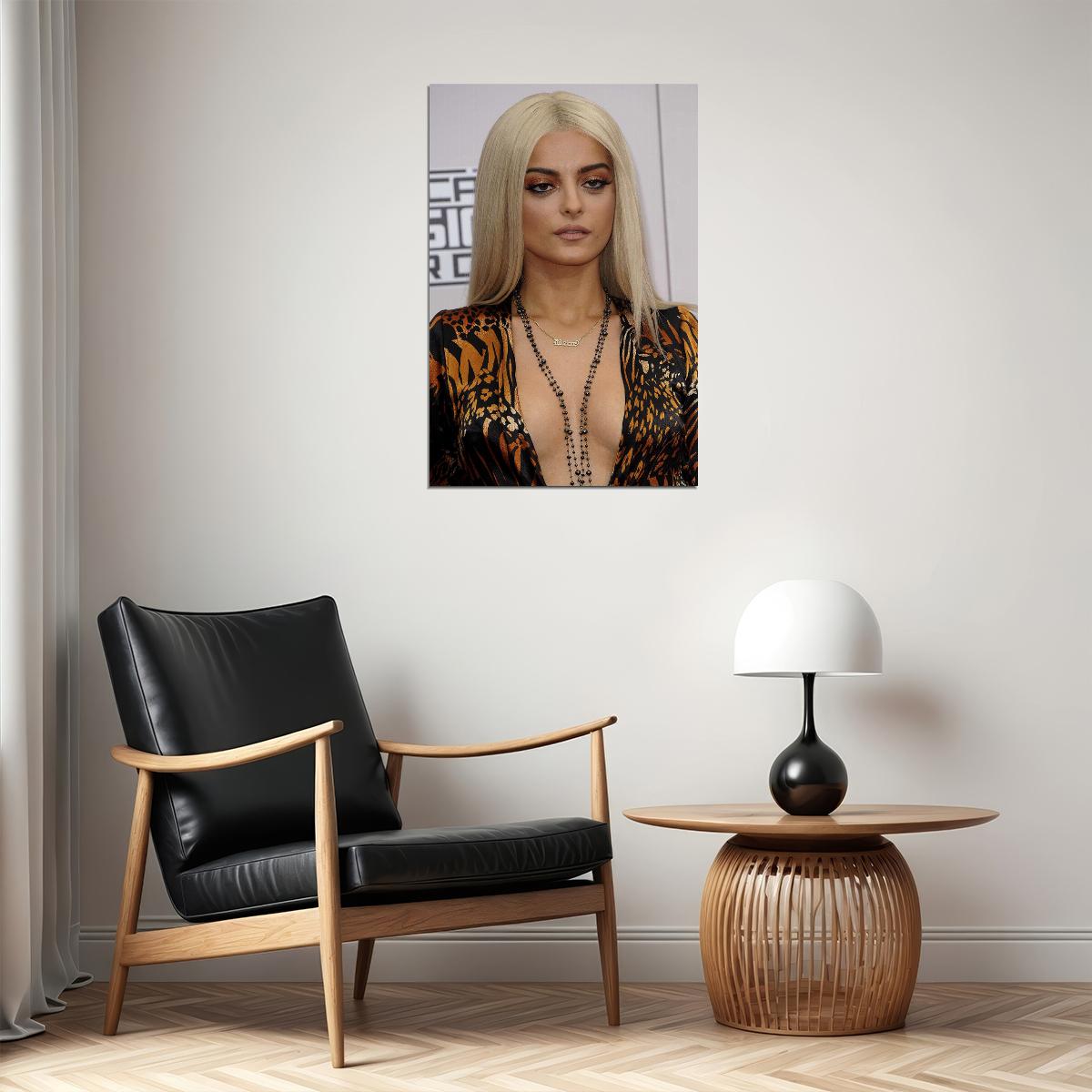 Bebe Rexha Musician Movie Actor Songwriter Poster Wall Art Print Home Wall Decor - xonomax