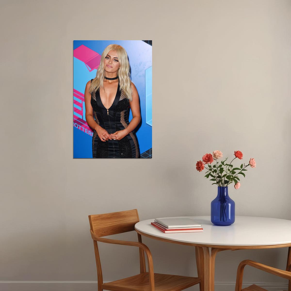 Bebe Rexha Celebrity Singer Actor Songwriter Poster Wall Art Print Home Wall Decor - xonomax