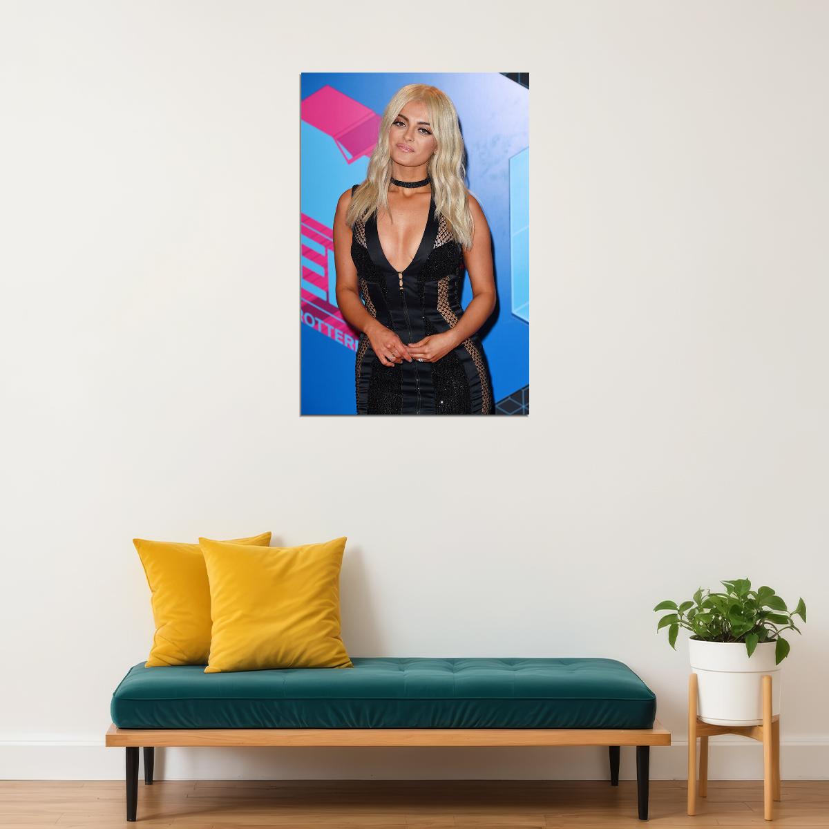 Bebe Rexha Celebrity Singer Actor Songwriter Poster Wall Art Print Home Wall Decor - xonomax