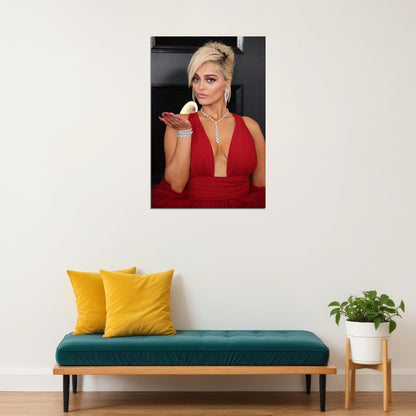 Bebe Rexha Celebrity Pop Singer Actor Album Poster Wall Art Print Home Wall Decor - xonomax