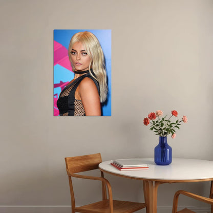 Bebe Rexha Celebrity Pop Music Singer Actor Poster Wall Art Print Home Wall Decor - xonomax