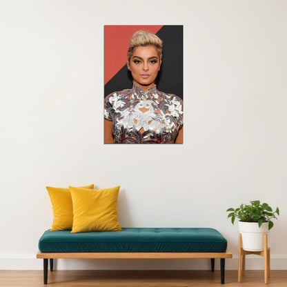 Bebe Rexha Celebrity Pop Music Singer Actress Poster Wall Art Print Home Wall Decor - xonomax