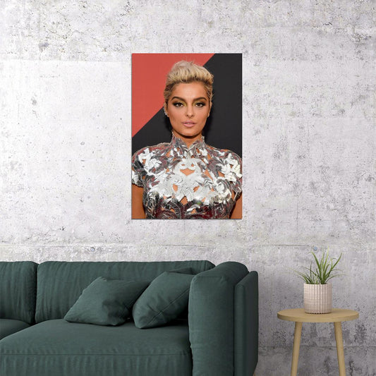Bebe Rexha Celebrity Pop Music Singer Actress Poster Wall Art Print Home Wall Decor - xonomax