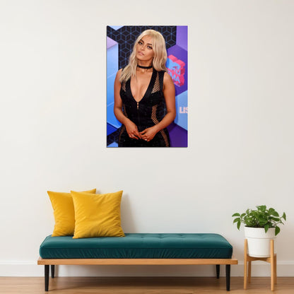 Bebe Rexha Celebrity Pop Singer Movie Actress Poster Wall Art Print Home Wall Decor - xonomax