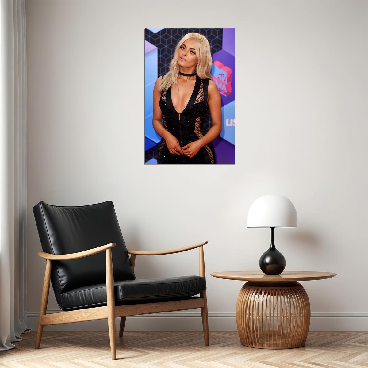 Bebe Rexha Celebrity Pop Singer Movie Actress Poster Wall Art Print Home Wall Decor - xonomax
