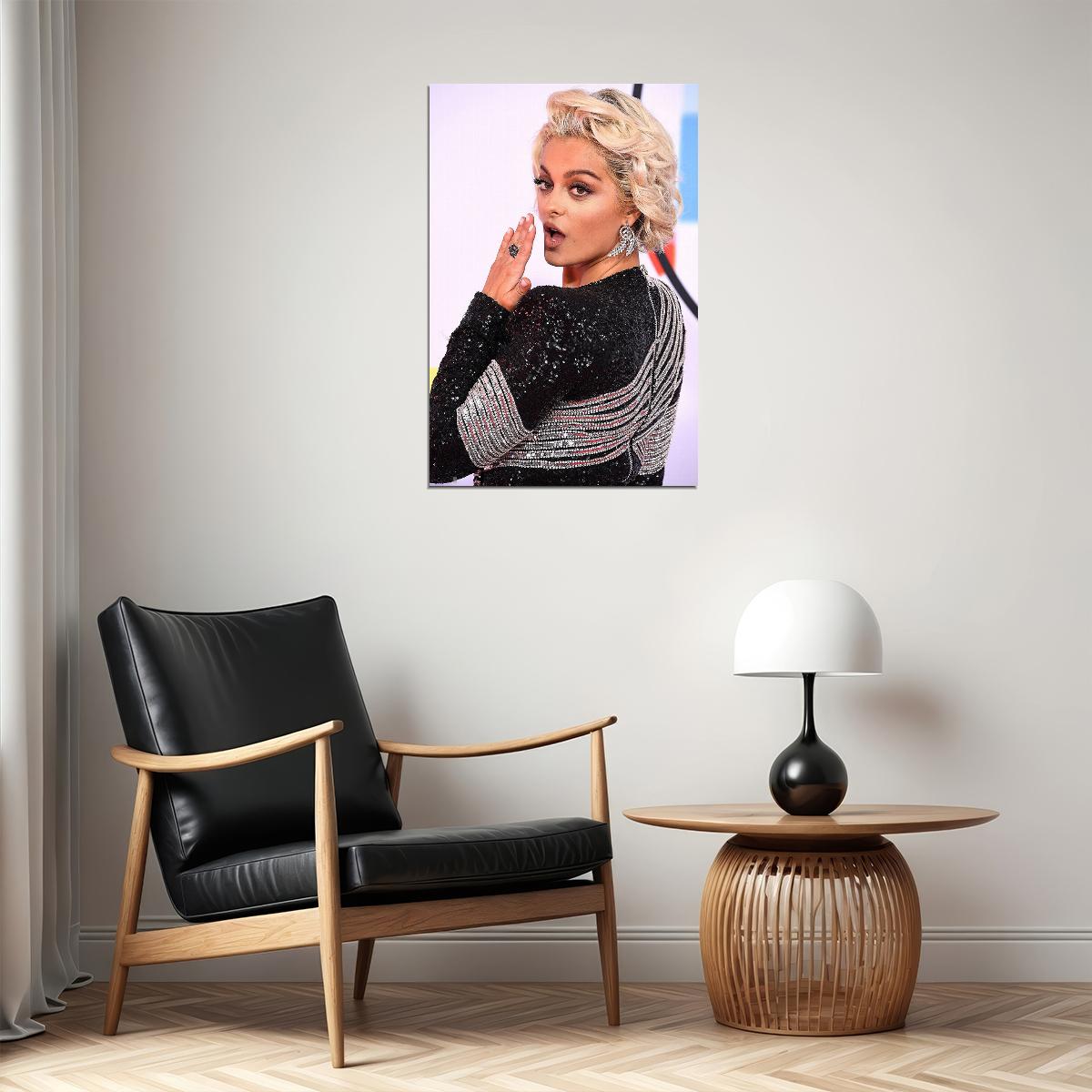 Bebe Rexha Celebrity Pop Musician Movie Actor Poster Wall Art Print Home Wall Decor - xonomax