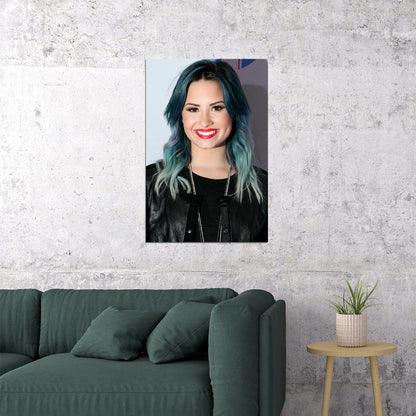 Demi Lovato Celebrity Pop Music Singer Actor Poster Wall Art Print Home Wall Decor - xonomax