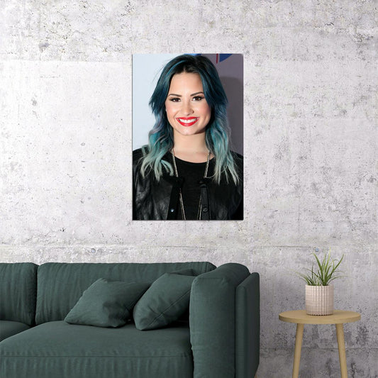 Demi Lovato Celebrity Pop Music Singer Actor Poster Wall Art Print Home Wall Decor - xonomax
