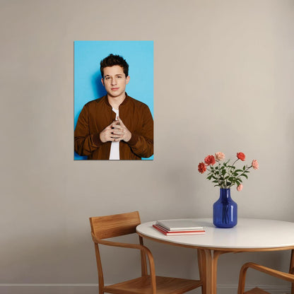 Charlie Puth Celebrity Pop Music Singer Poster Wall Art Print Home Wall Decor - xonomax