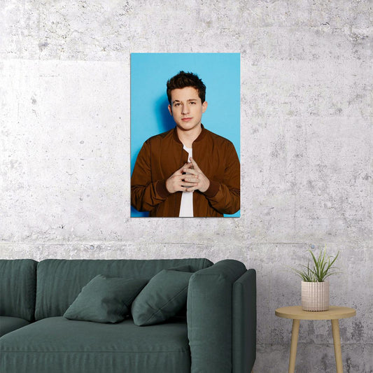 Charlie Puth Celebrity Pop Music Singer Poster Wall Art Print Home Wall Decor - xonomax