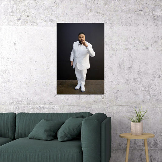 Dj Khaled Celebrity Radio Programmer Musician Poster Wall Art Print Home Wall Decor - xonomax