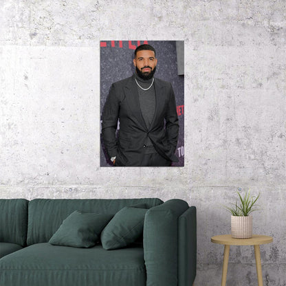 Drake Celebrity Movie Actress Musician Artist Poster Wall Art Print Home Wall Decor - xonomax