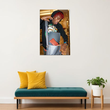 Famous Dex Celebrity Rap Music Singer Artist Poster Wall Art Print Home Wall Decor - xonomax