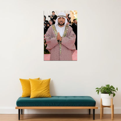 French Montana Celebrity Dance Music Singer Poster Wall Art Print Home Wall Decor - xonomax