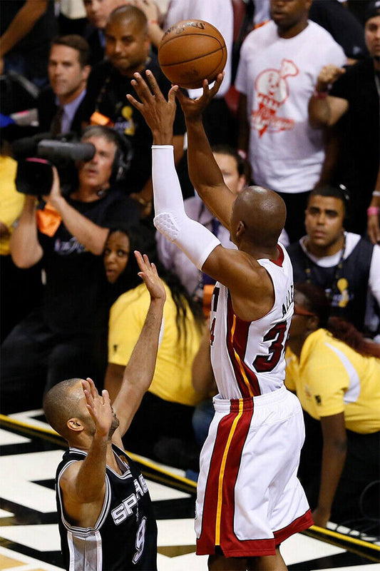 Ray Allen Nba Finals Winning Shot Basketball Poster Wall Art Print Home Wall Decor - xonomax