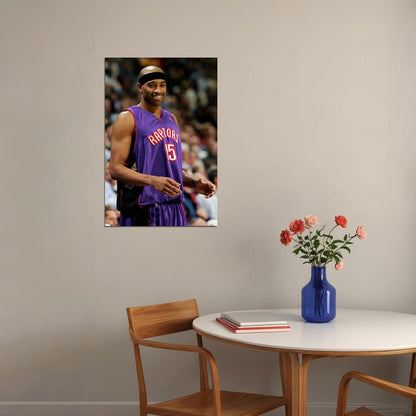 Vince Carter American Basketball Soccer Player Poster Wall Art Print Home Wall Decor - xonomax