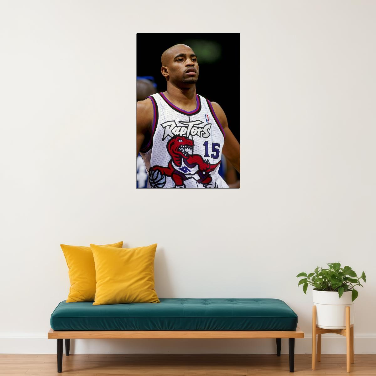 Vince Carter American Basketball Soccer Poster Wall Art Print Home Wall Decor - xonomax