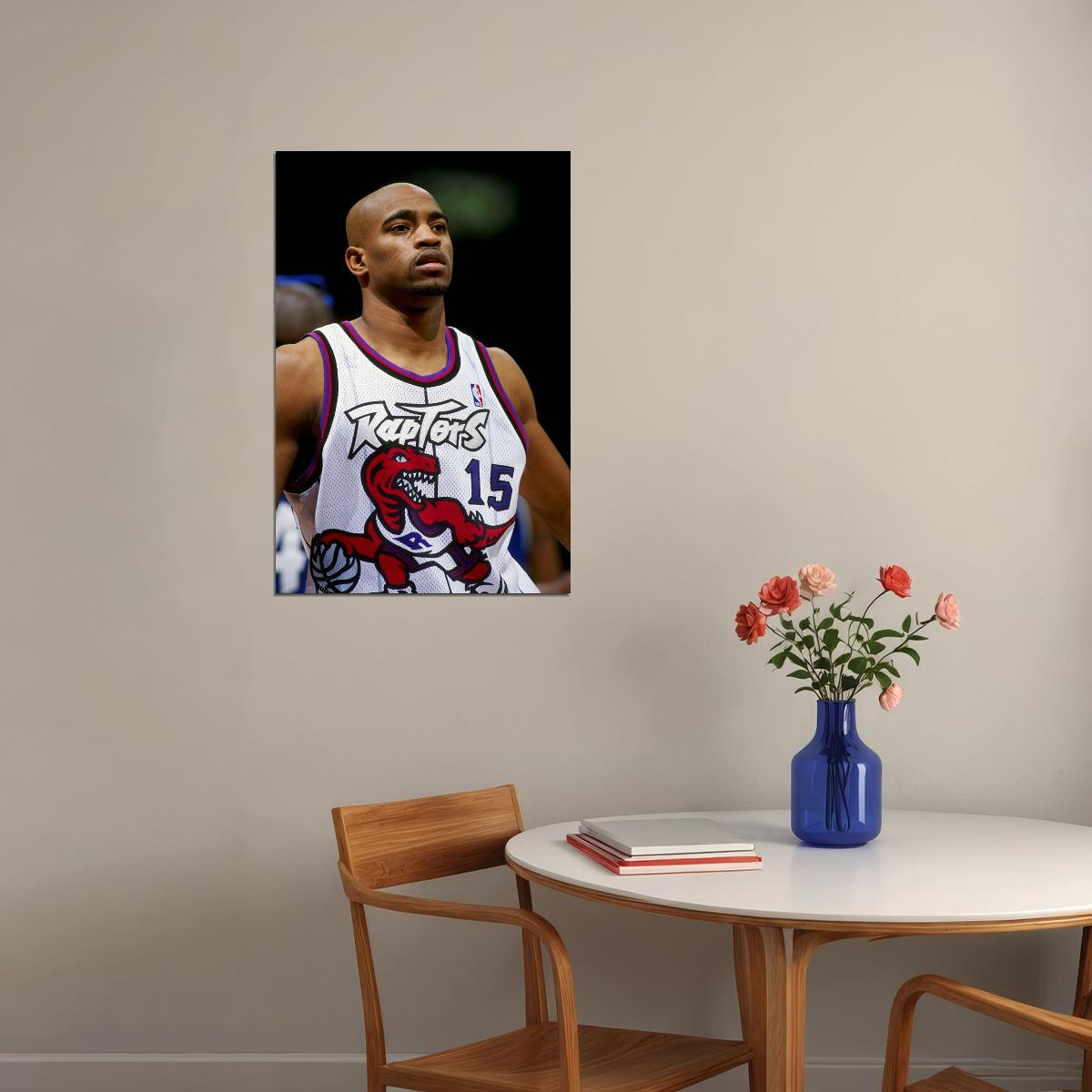 Vince Carter American Basketball Soccer Poster Wall Art Print Home Wall Decor - xonomax