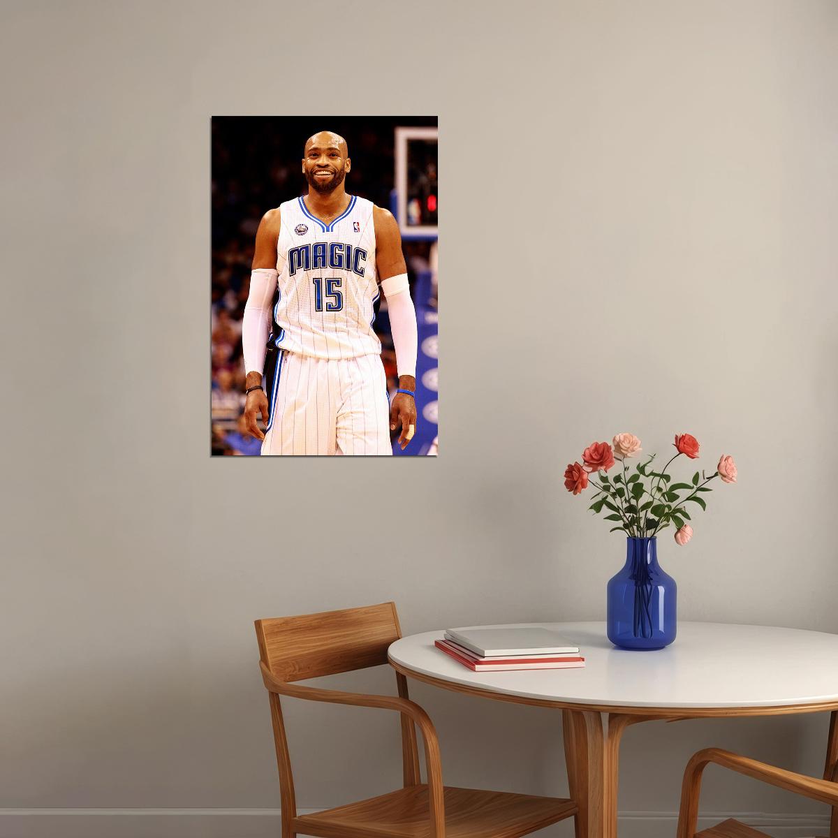Vince Carter American Basketball Soccer Player Poster Wall Art Print Home Wall Decor - xonomax
