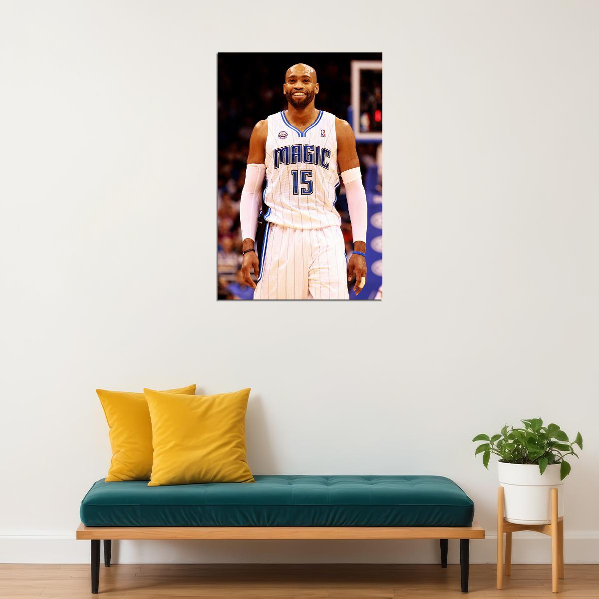 Vince Carter American Basketball Soccer Player Poster Wall Art Print Home Wall Decor - xonomax