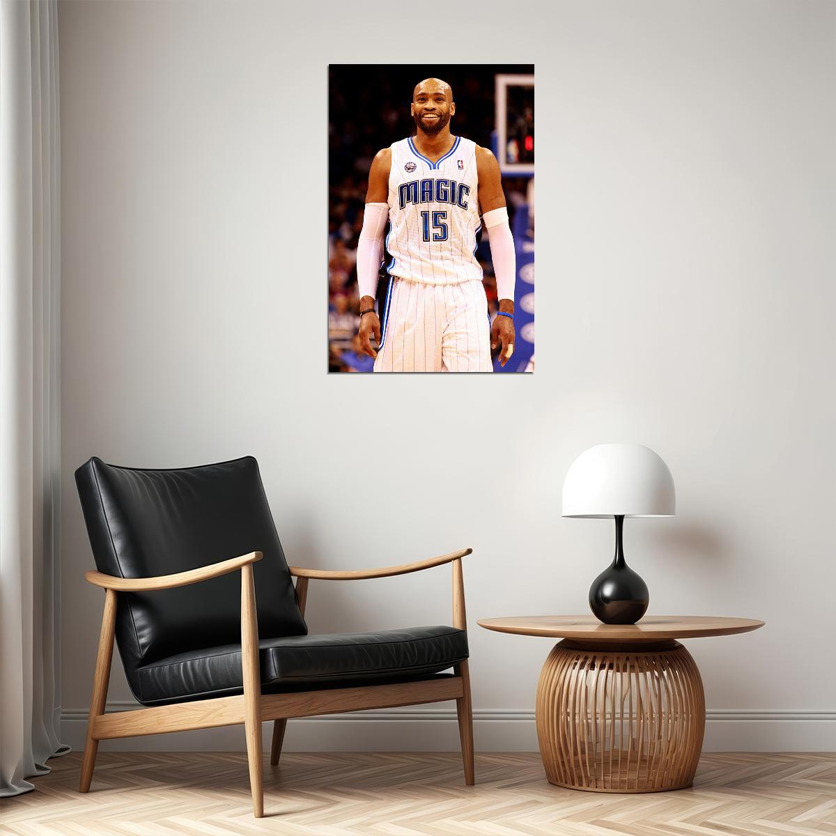 Vince Carter American Basketball Soccer Player Poster Wall Art Print Home Wall Decor - xonomax