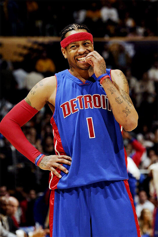 Allen Iverson American Basketball Player Match Poster Wall Art Print Home Wall Decor - xonomax
