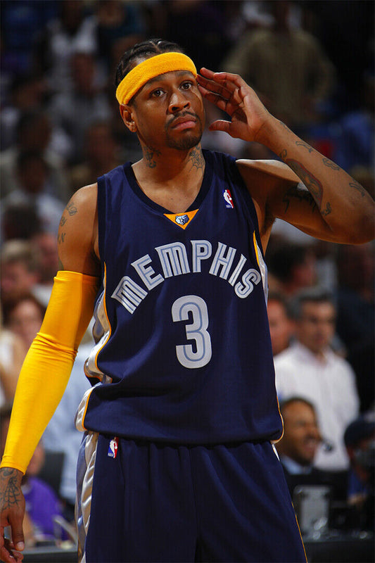 Allen Iverson American Basketball Player Sports Poster Wall Art Print Home Wall Decor - xonomax