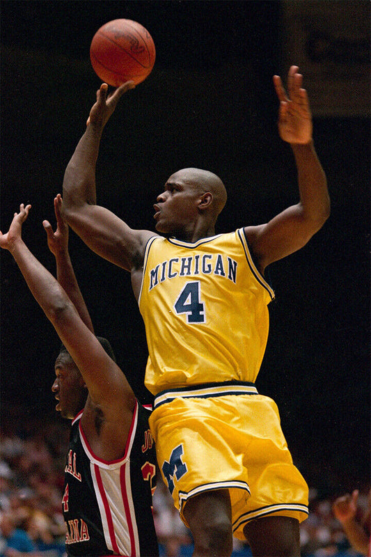 Chris Webber American Basketball Sports Poster Wall Art Print Home Wall Decor - xonomax