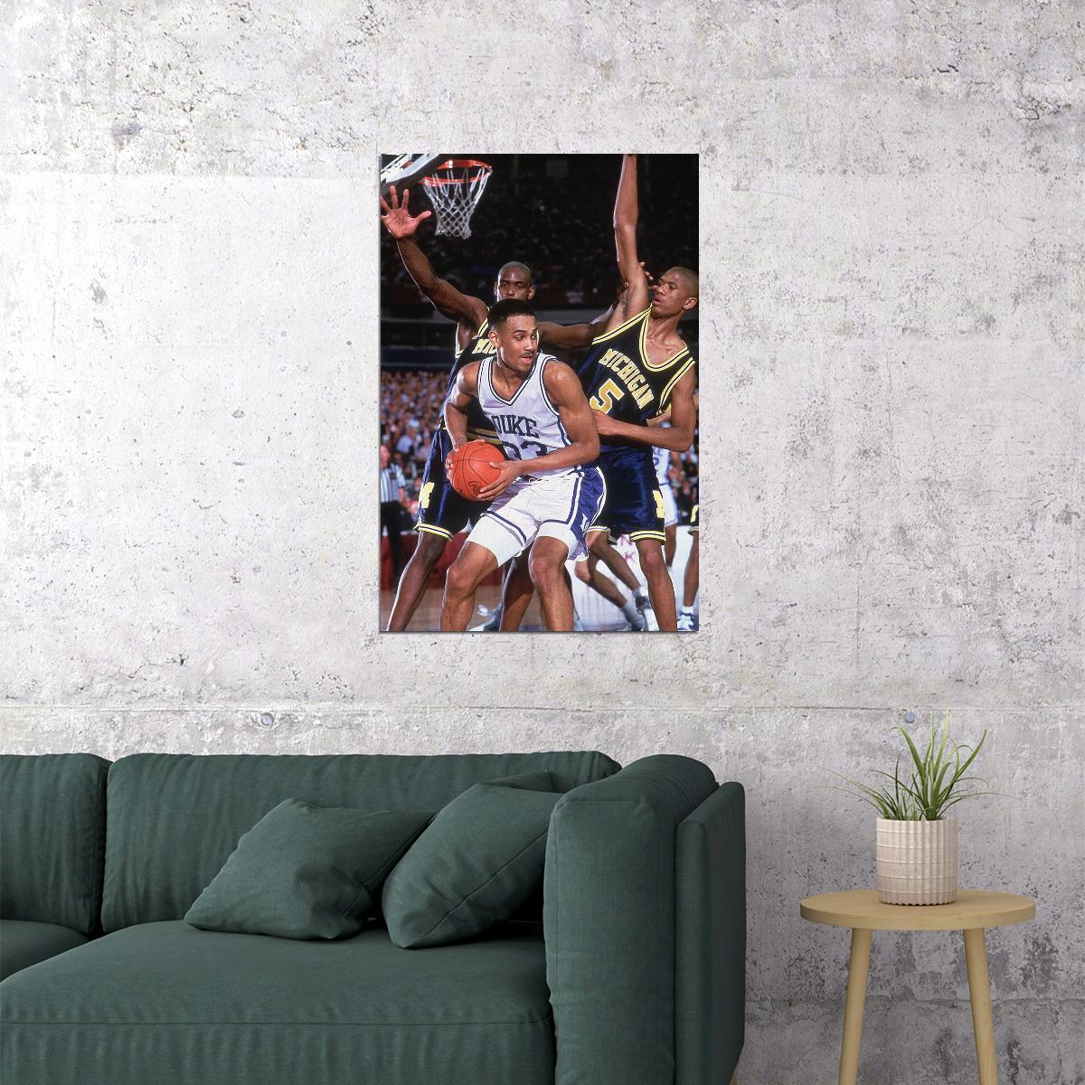 Grant Hill And Chris Webber American Basketball Poster Wall Art Print Home Wall Decor - xonomax