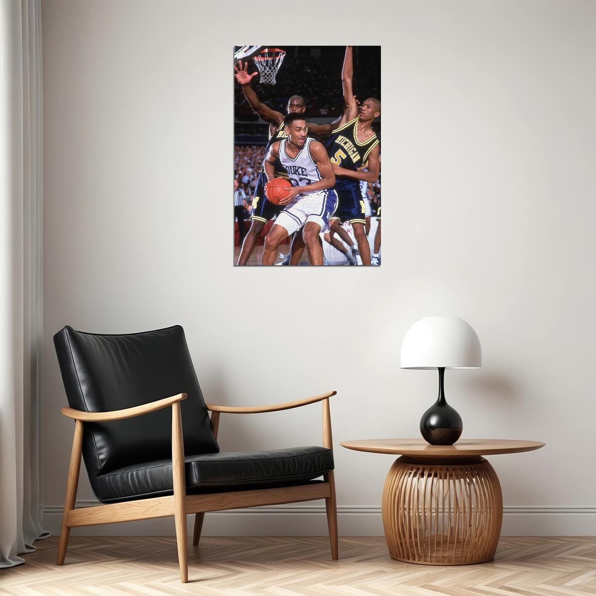 Grant Hill And Chris Webber American Basketball Poster Wall Art Print Home Wall Decor - xonomax