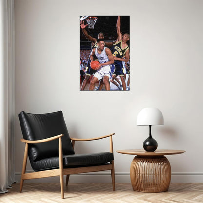 Grant Hill And Chris Webber American Basketball Poster Wall Art Print Home Wall Decor - xonomax